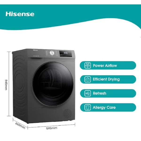 Hisense 9Kg Heat Pump Dryer - Image 2