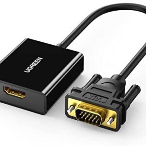 Connectors (VGA to HDMI, DP to VGA etc.